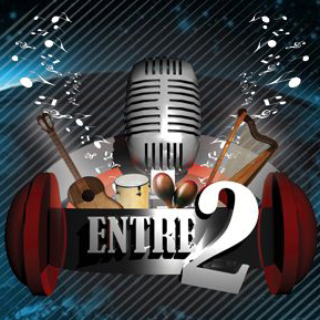 Programa de radio Entre 2 de Elegancia fm logo